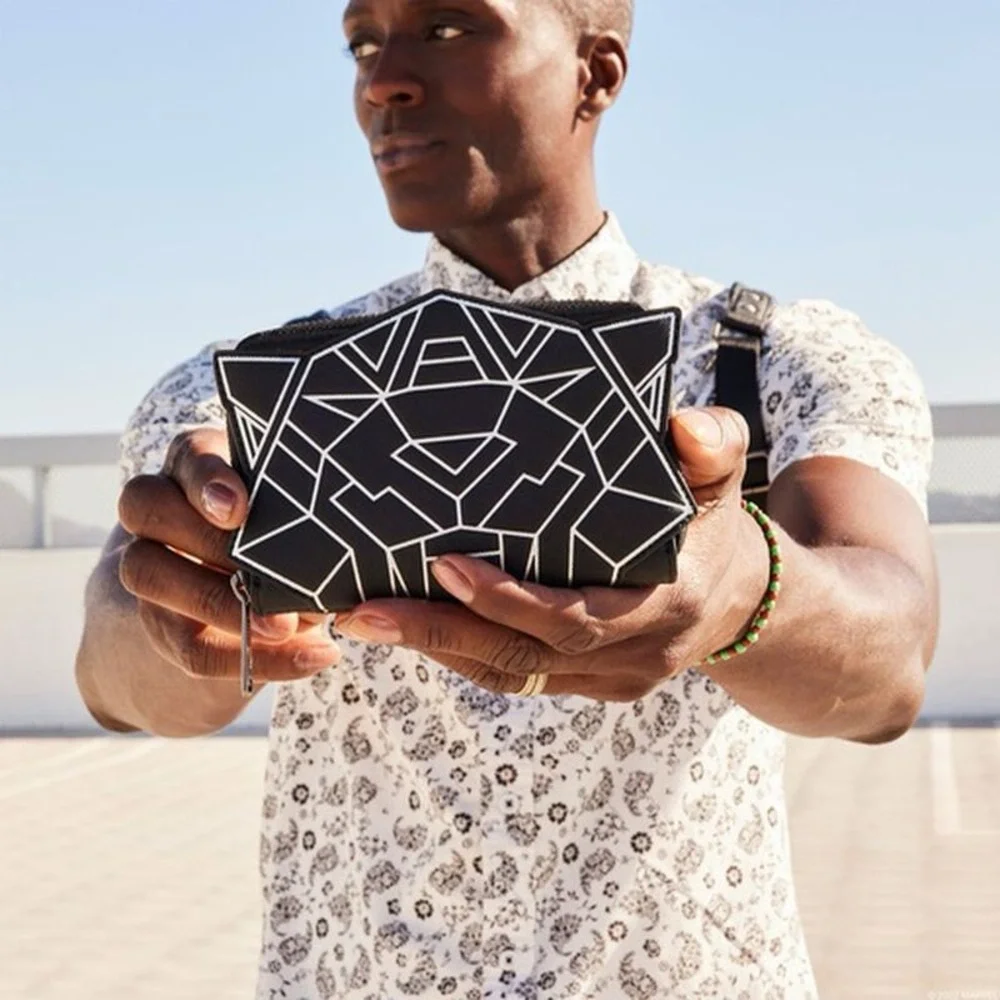 🆕 Loungefly x Marvel Black Panther: Wakanda Forever Zip Around Unisex Wallet